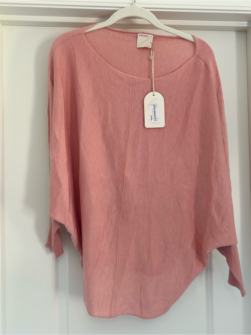Kerisma Pink Lightweight Knit Women's sweater